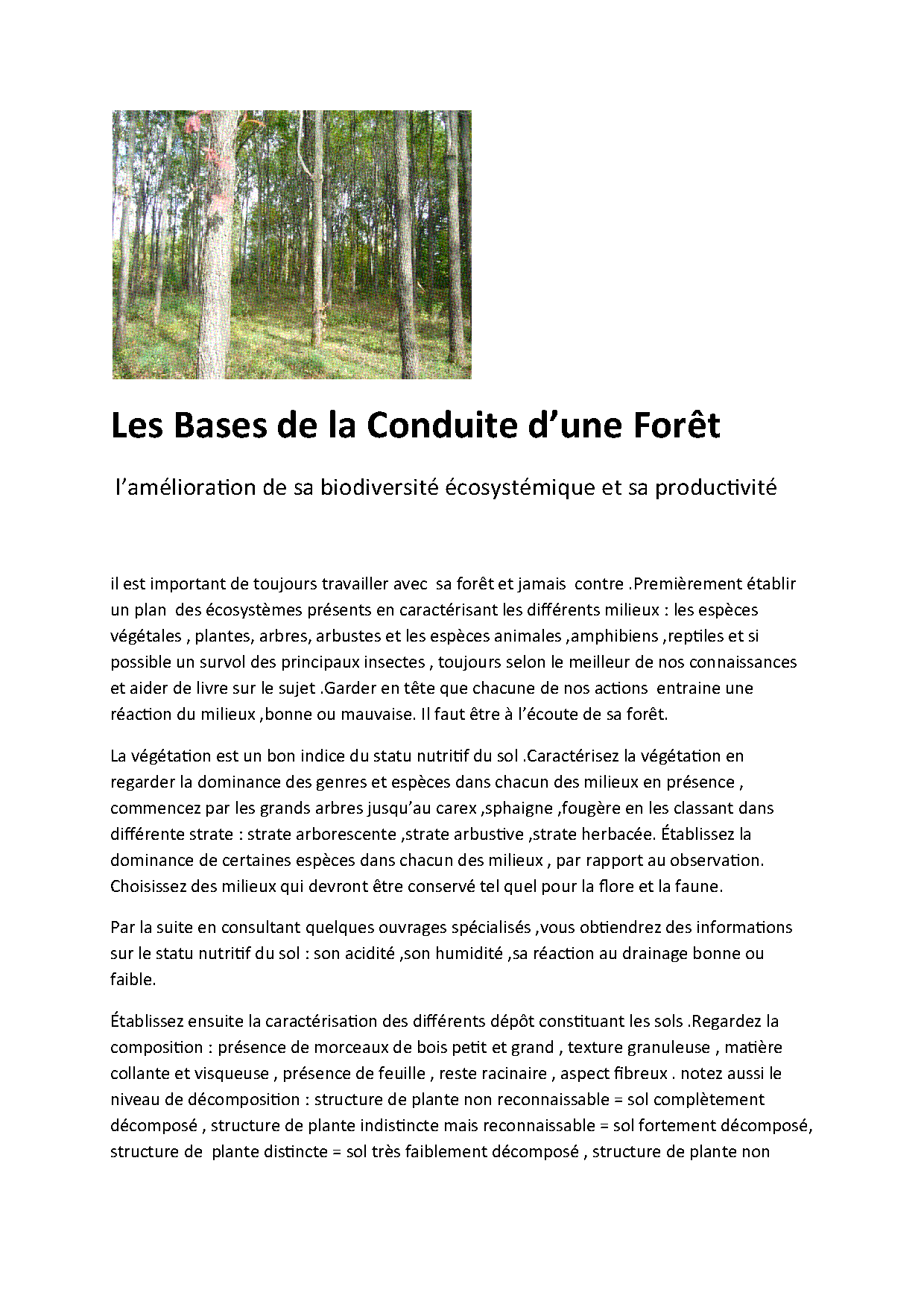 Aperçu Article 12 - Les Bases de la Conduite